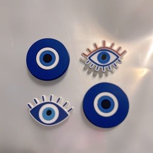 COPY - COPY - Evil eye jibbitz pack